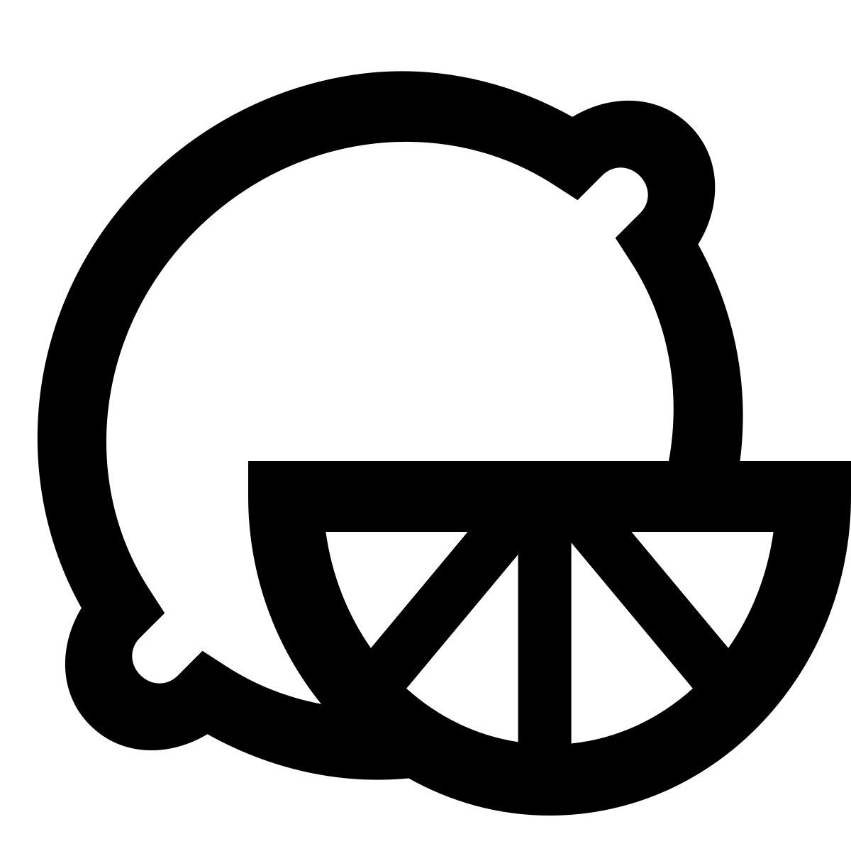 material outlined style cal icon