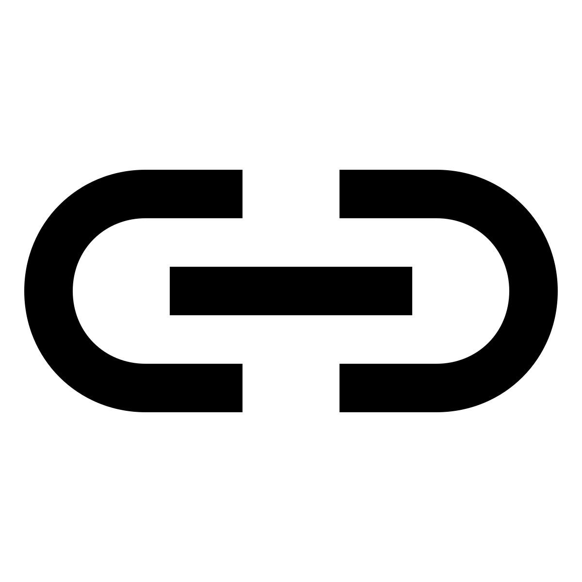 material outlined style collegamento icon