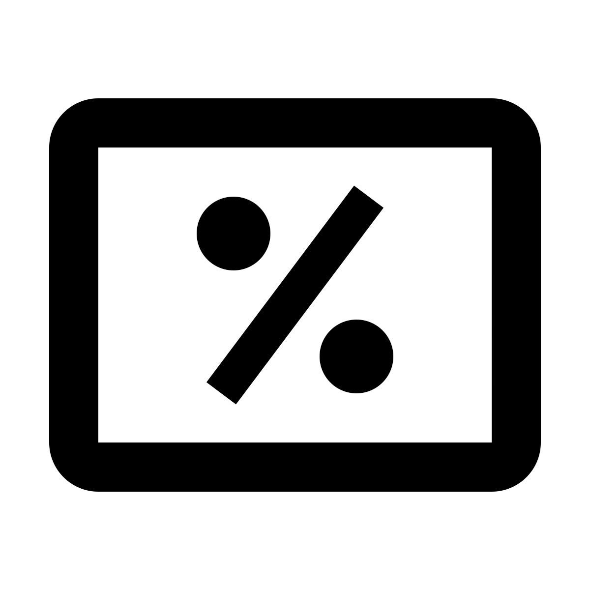 material outlined style carta fedeltà icon