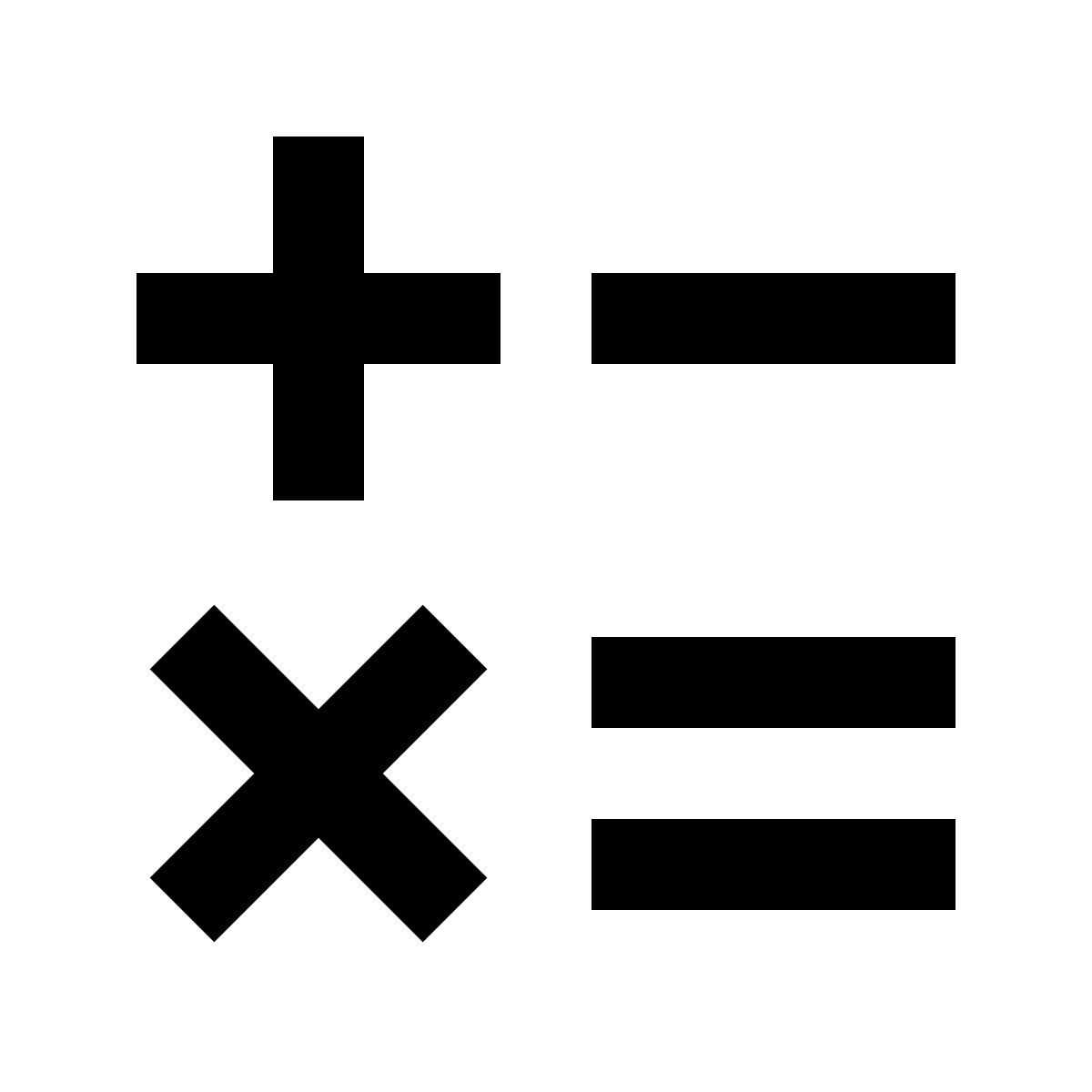 material outlined style 数学 icon