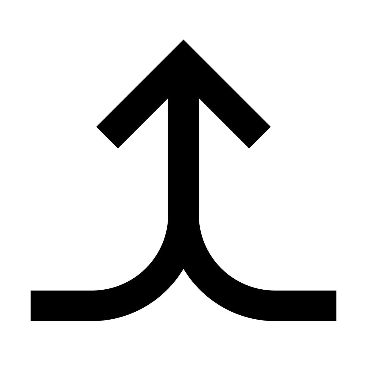 material outlined style 병합 icon