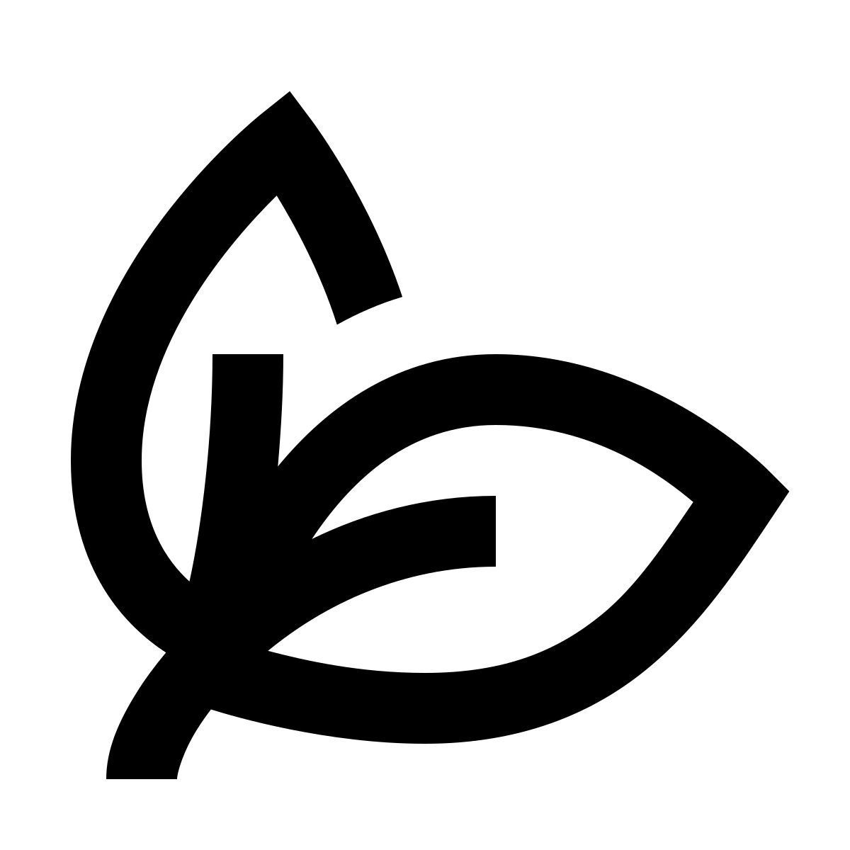 material outlined style orgánico icon