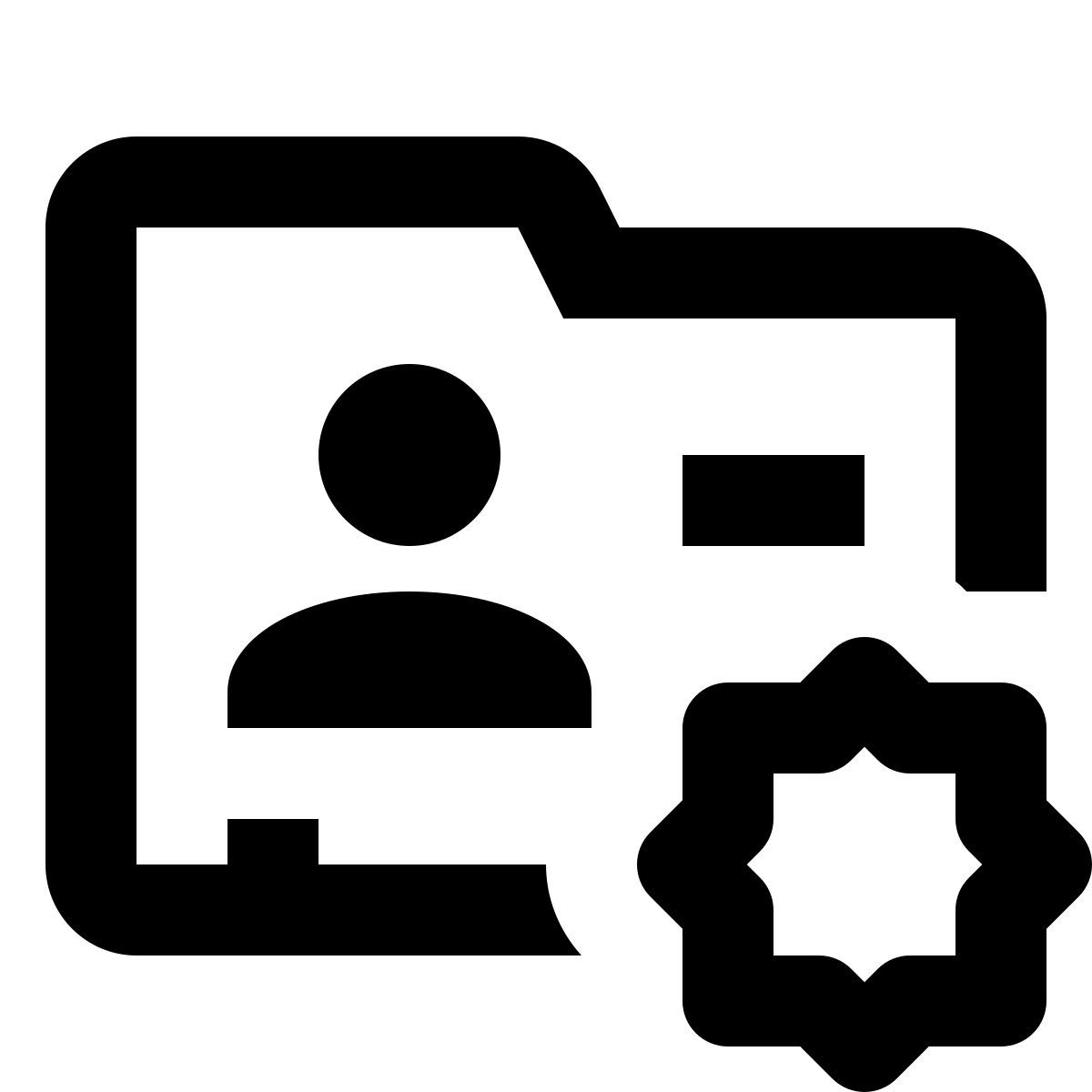 material outlined style 新建联系人 icon