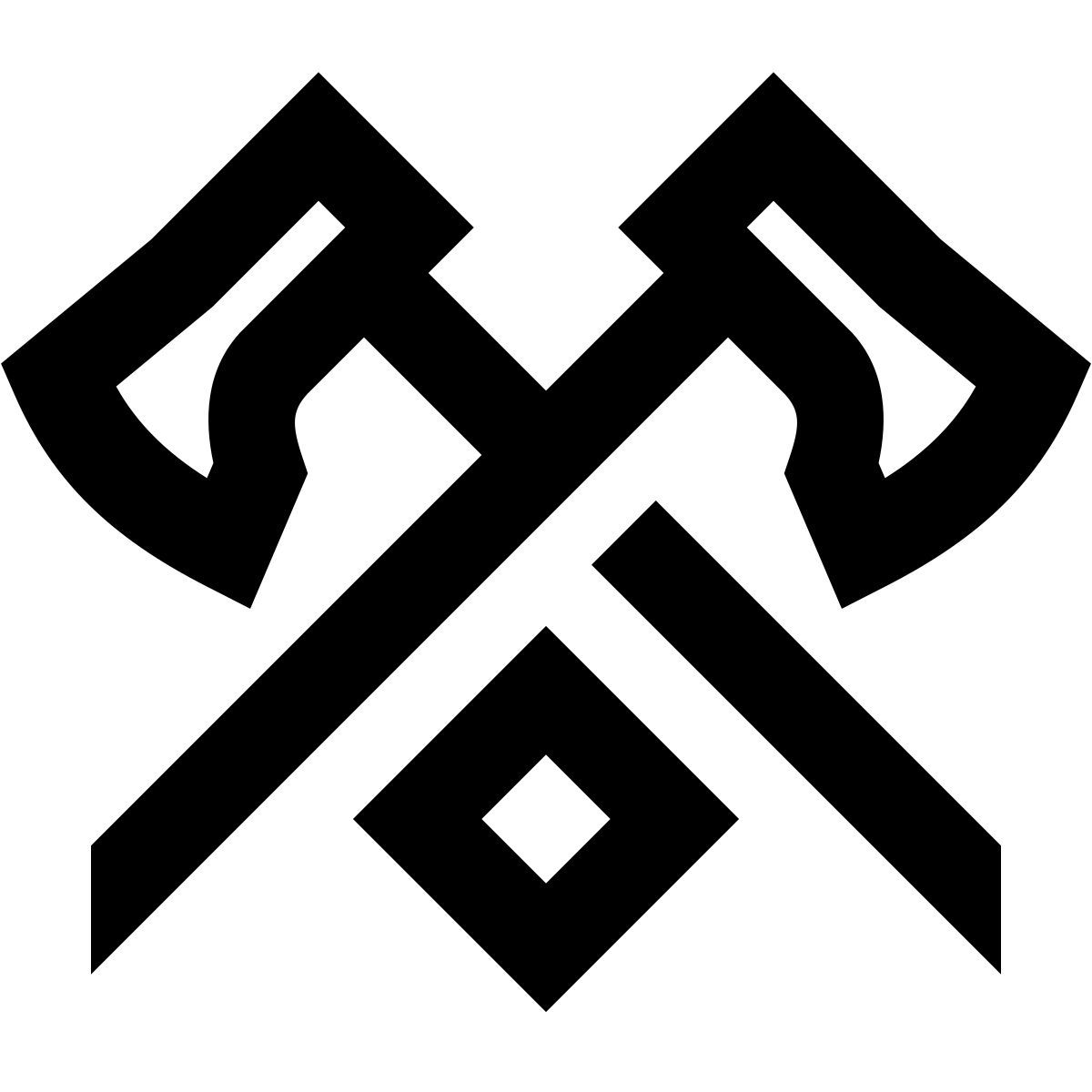 material outlined style new world icon