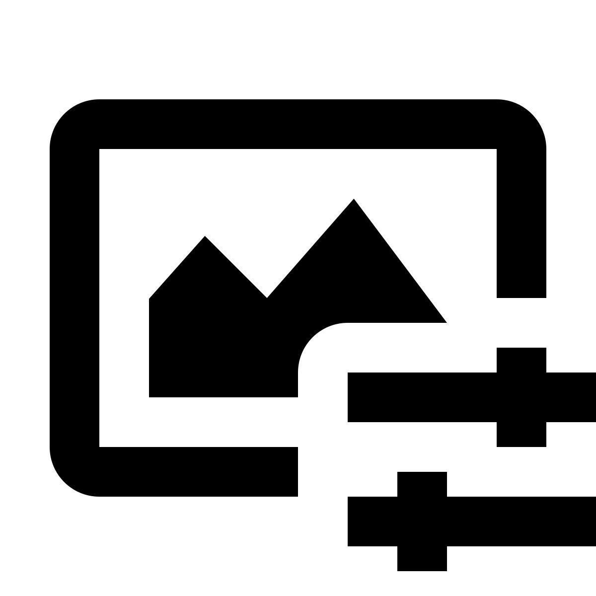 material outlined style 图片编辑器 icon