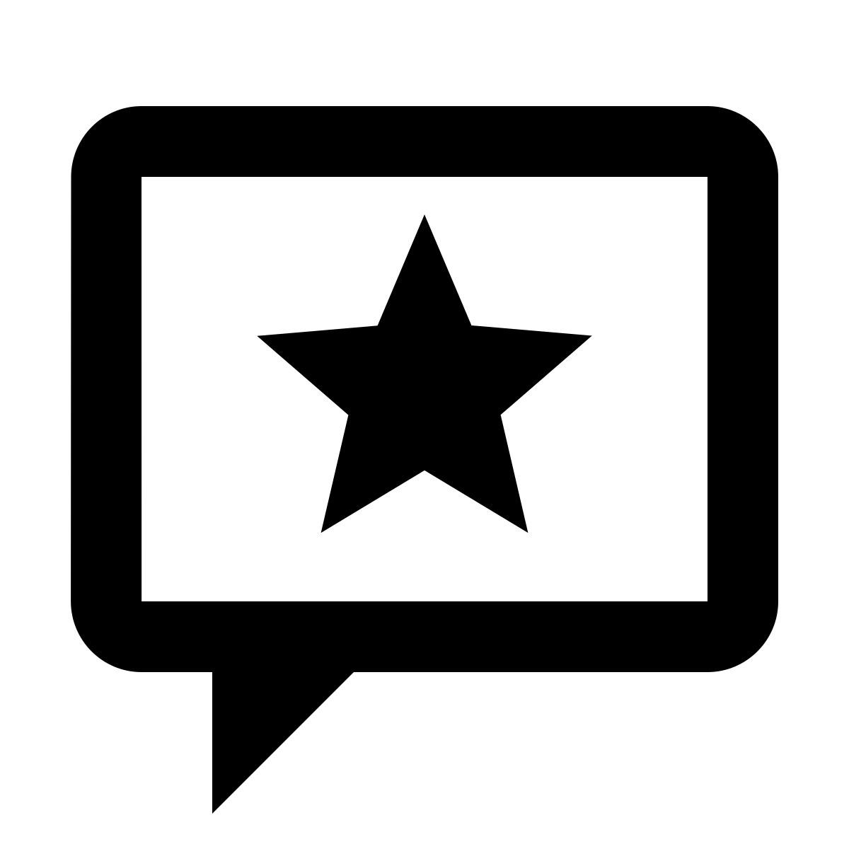 material outlined style realimentación icon