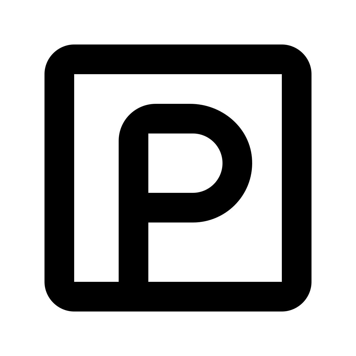 material outlined style portafolio icon