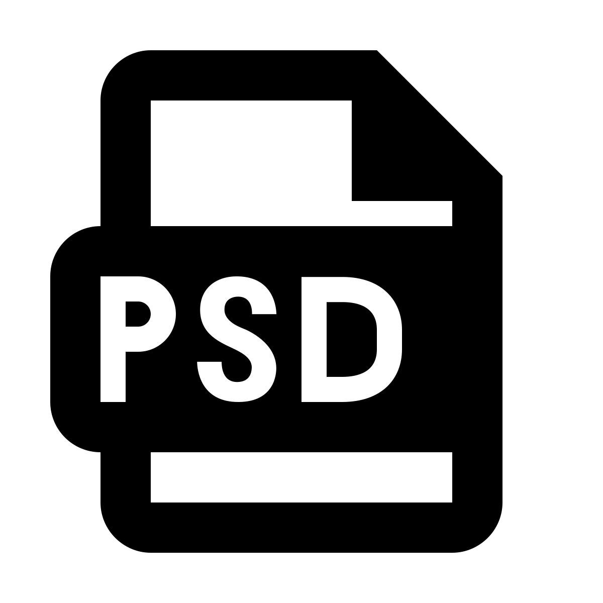 material outlined style psd icon