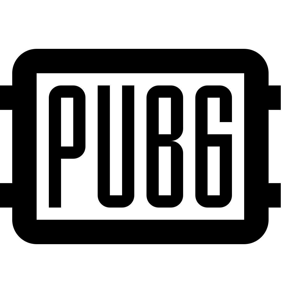 material outlined style pubg icon