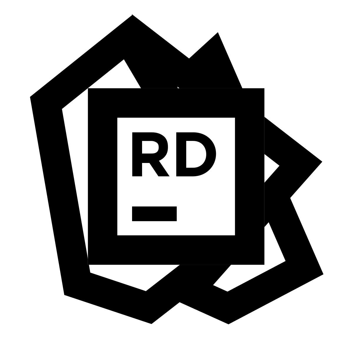 material outlined style 骑手jetbrains icon