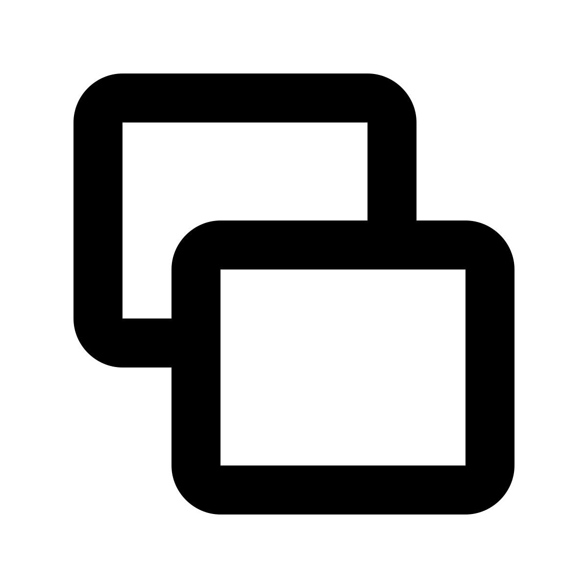 material outlined style compartilhamento de tela icon