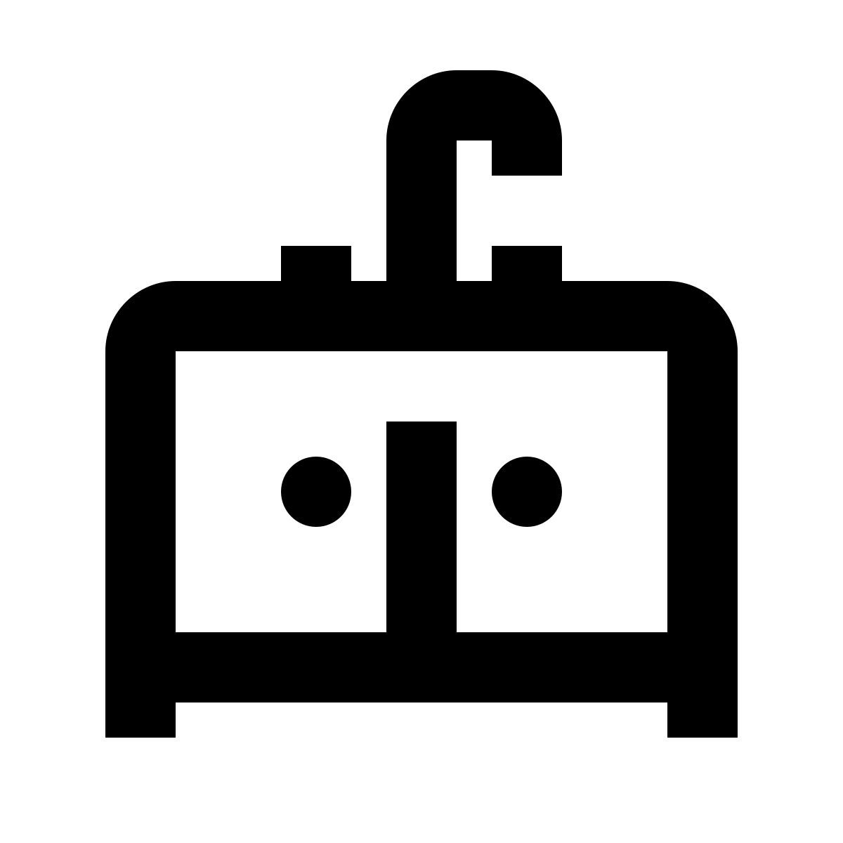 material outlined style 싱크대 icon