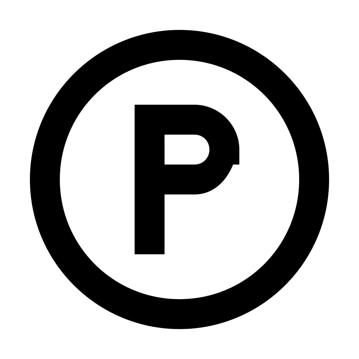 material outlined style copyright de grabación de sonido icon