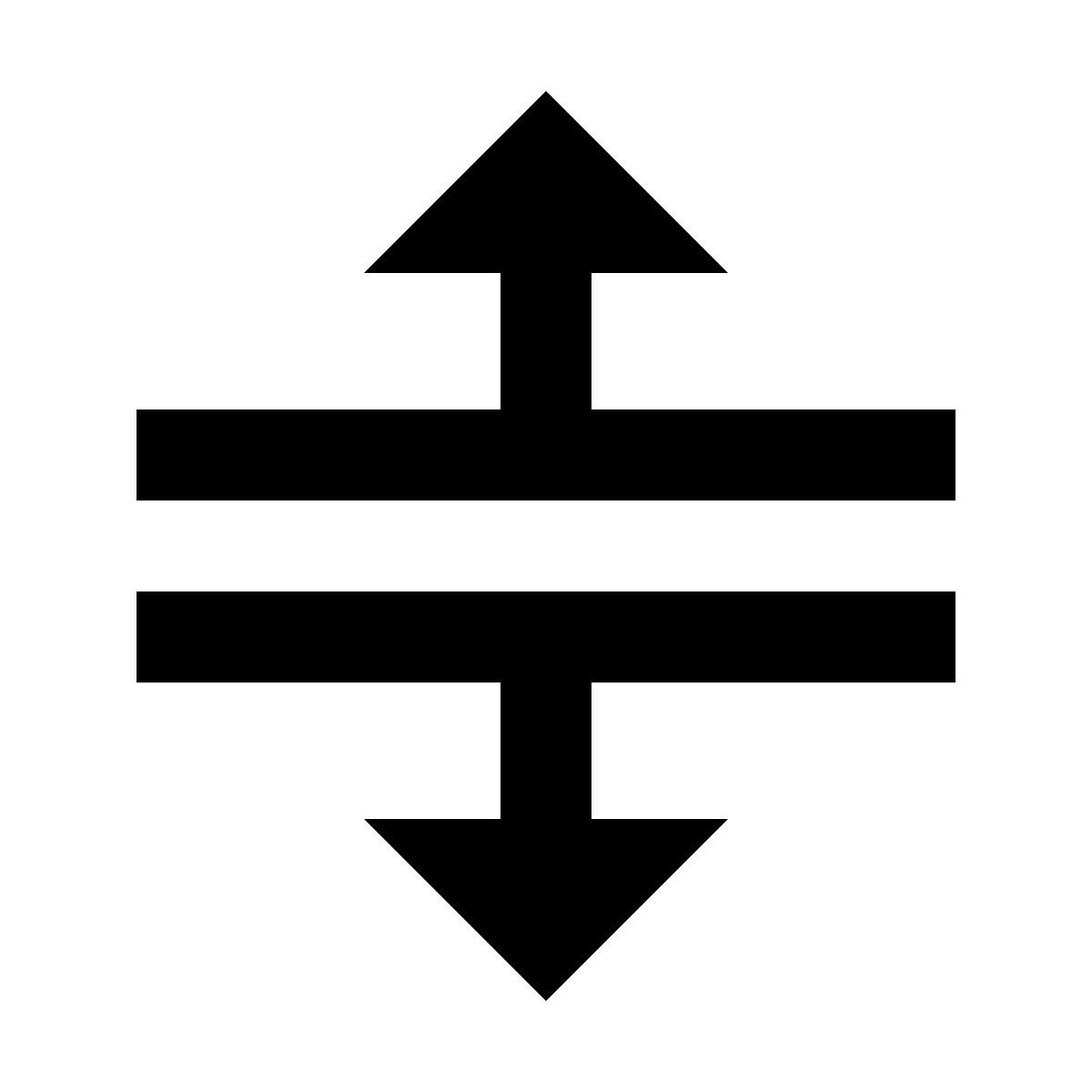 material outlined style dividir icon