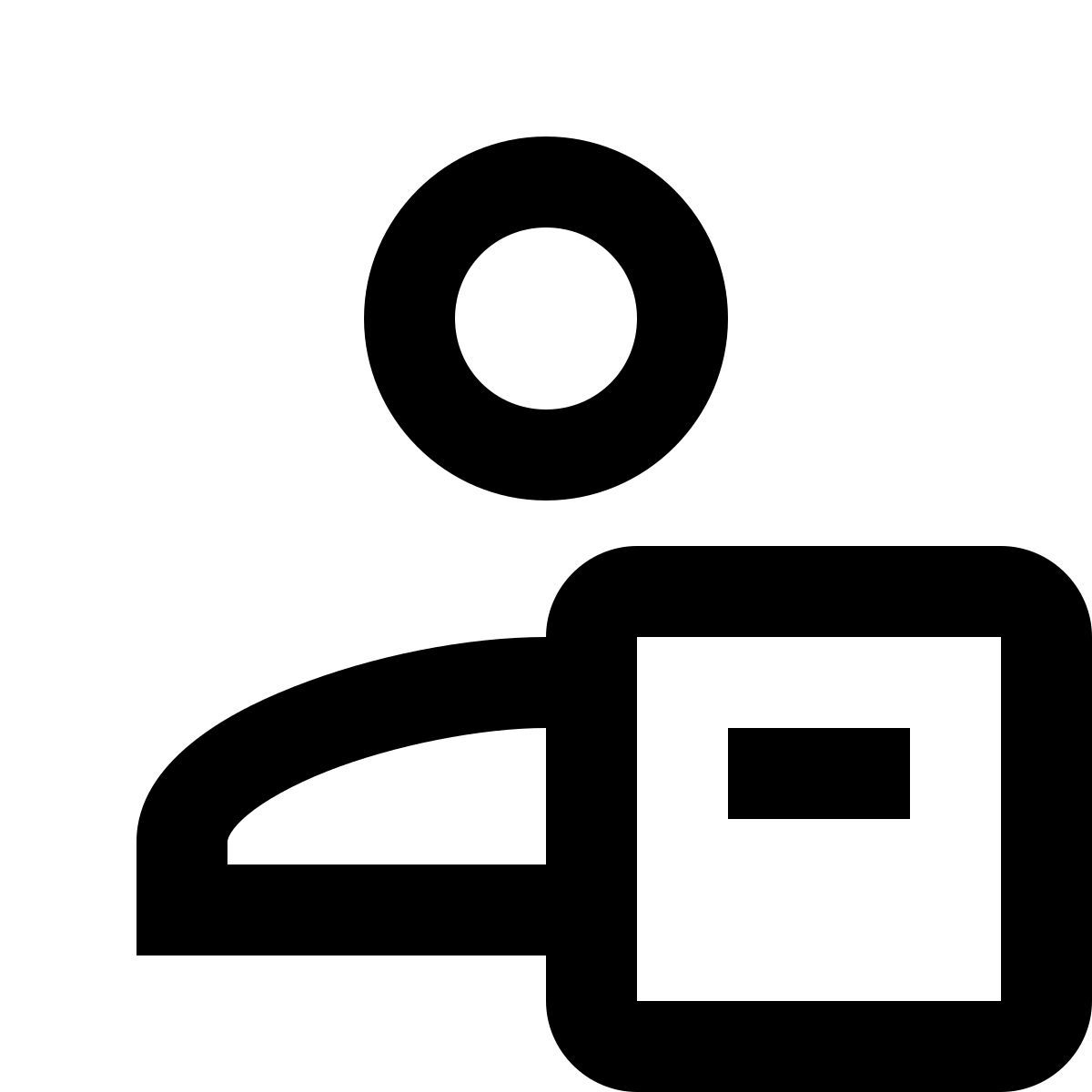 material outlined style supplier icon