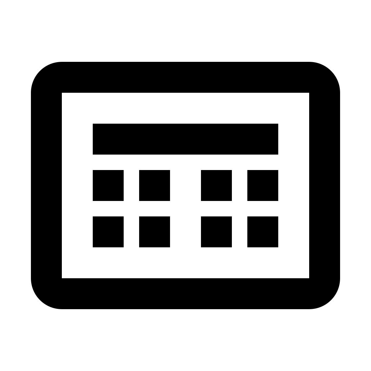 material outlined style código de tarjeta token icon