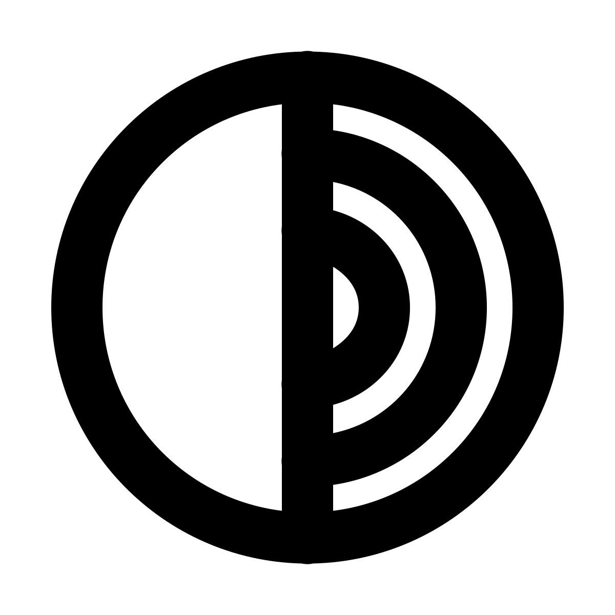 material outlined style navegador tor icon