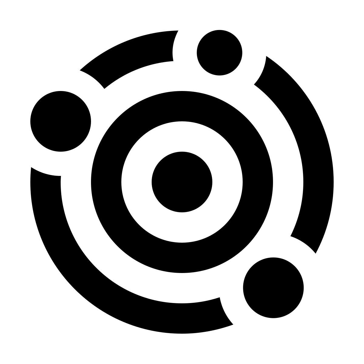 material outlined style universo icon