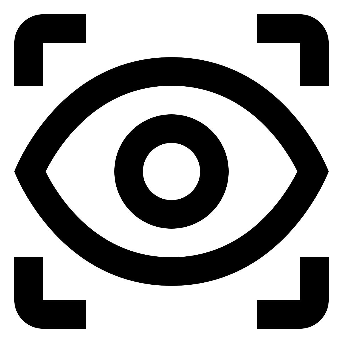 material outlined style 비전 icon