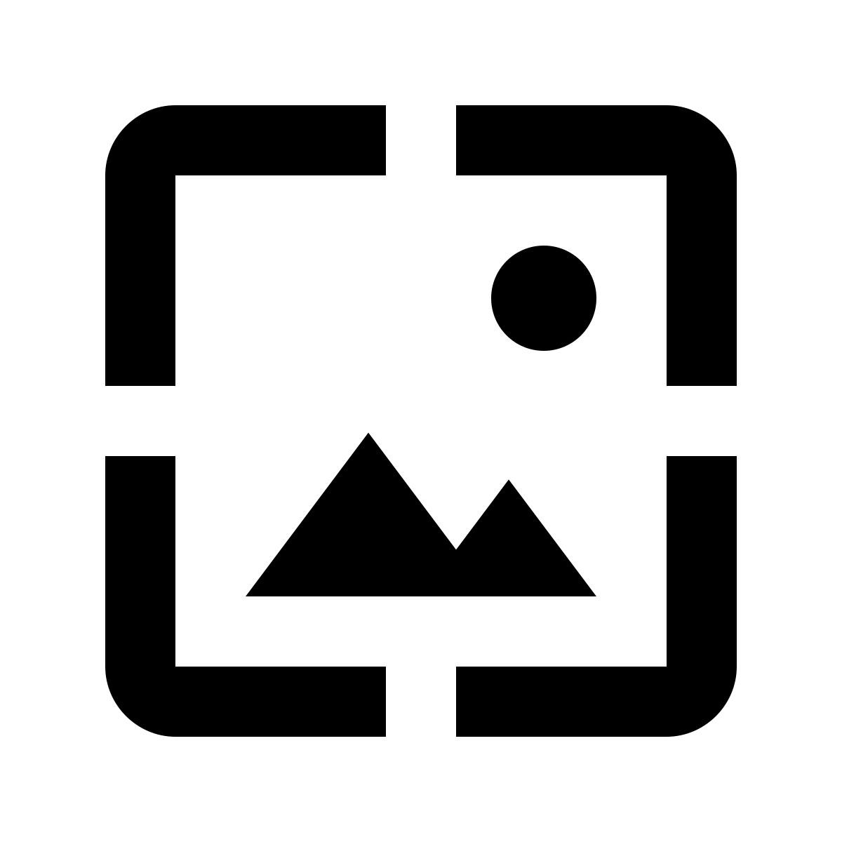 material outlined style fond d'écran icon