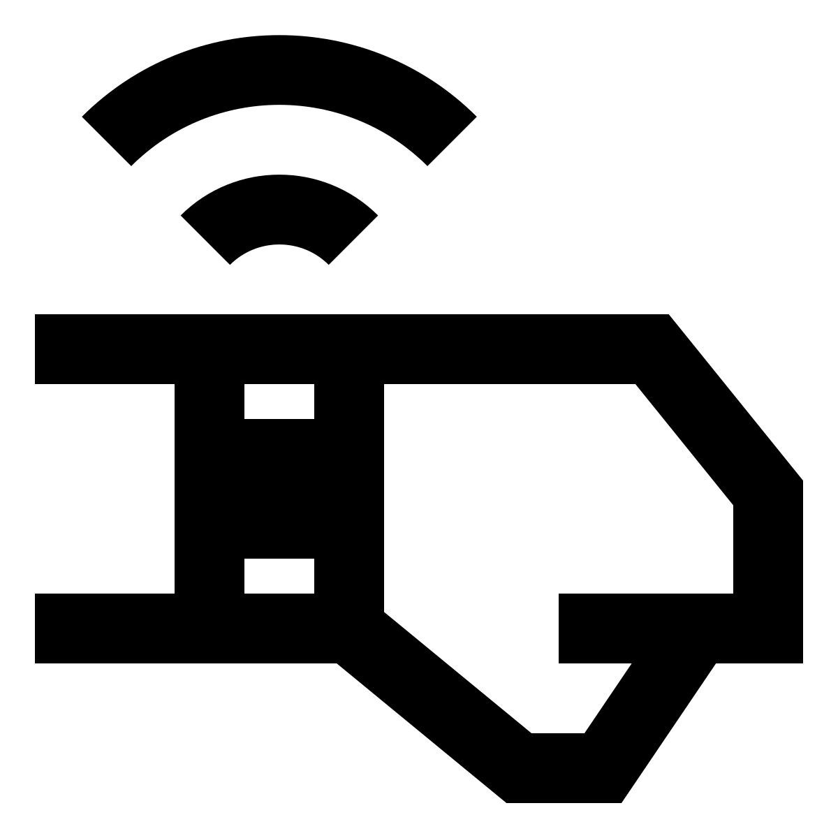 material outlined style tragbare technologie icon