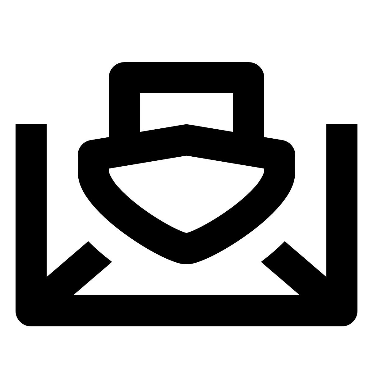 material outlined style 부두 icon