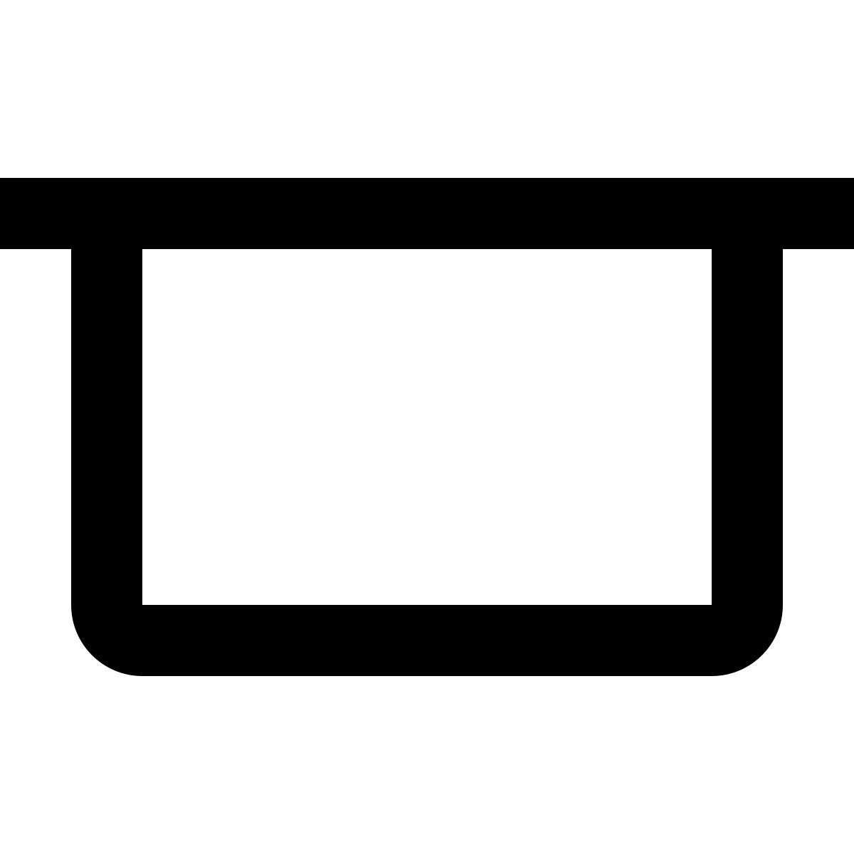 material outlined style resto entero icon