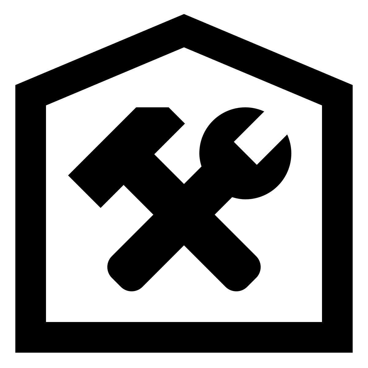 material outlined style taller icon