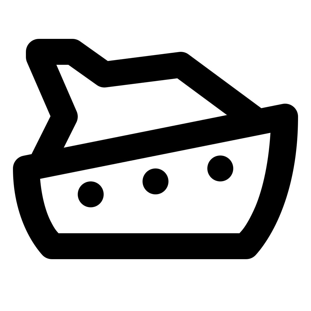 material outlined style crucero icon