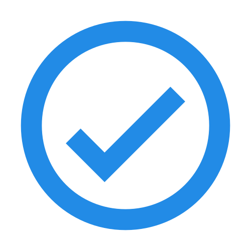 Blue Check Mark Icon 10+ Thousand Verify Icon Blue Royalty Free