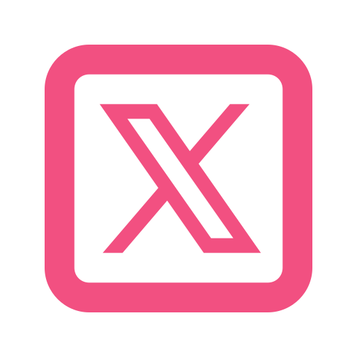 Pink Twitter Logo