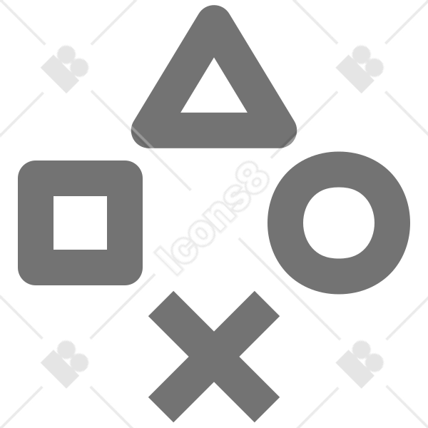 Playstation Button Symbols Png