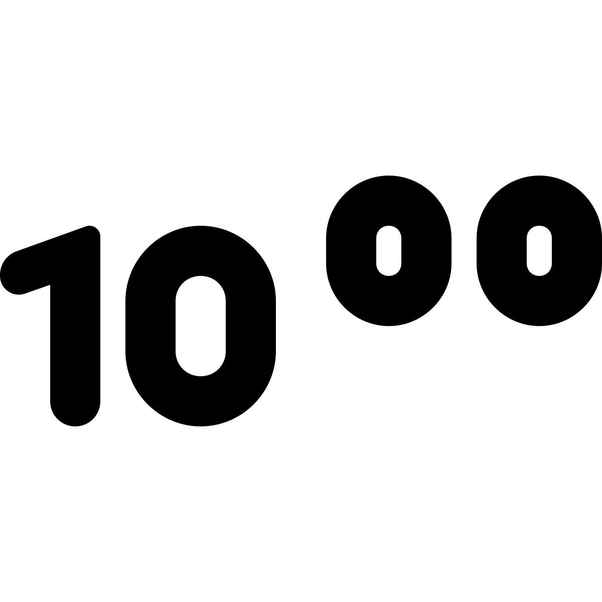 material rounded style 10.00 icon