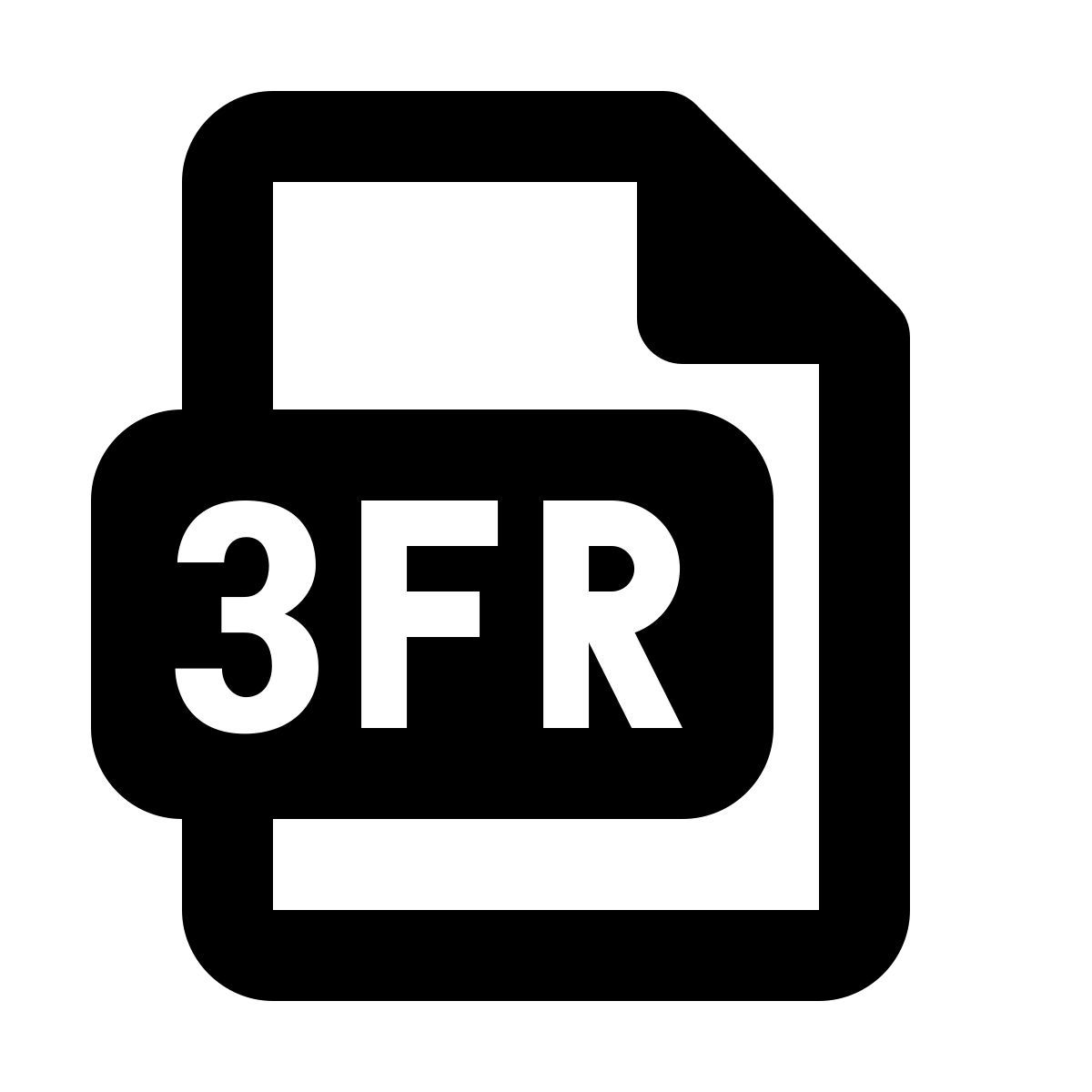 material rounded style 3fr icon
