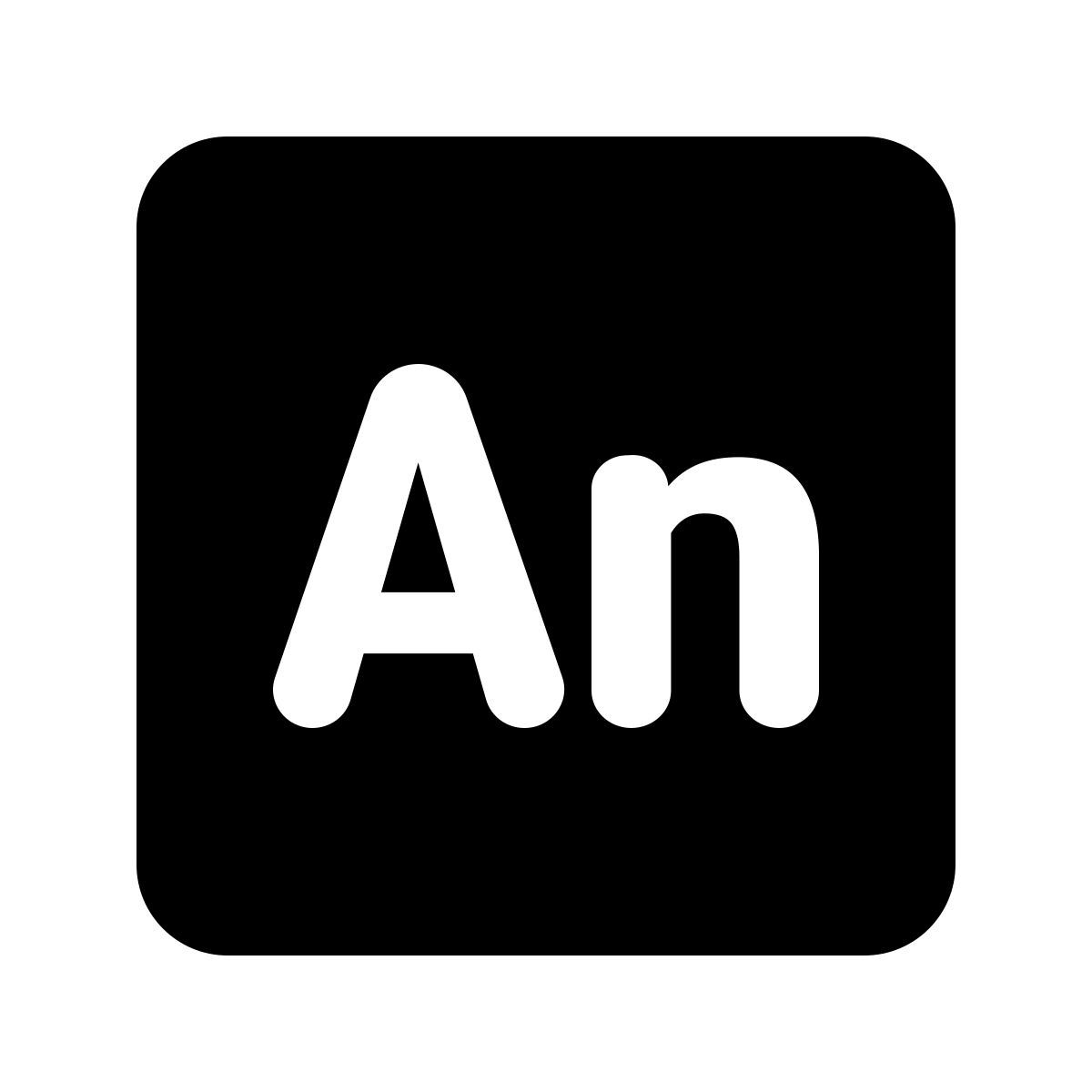 material rounded style adobe 动画 icon