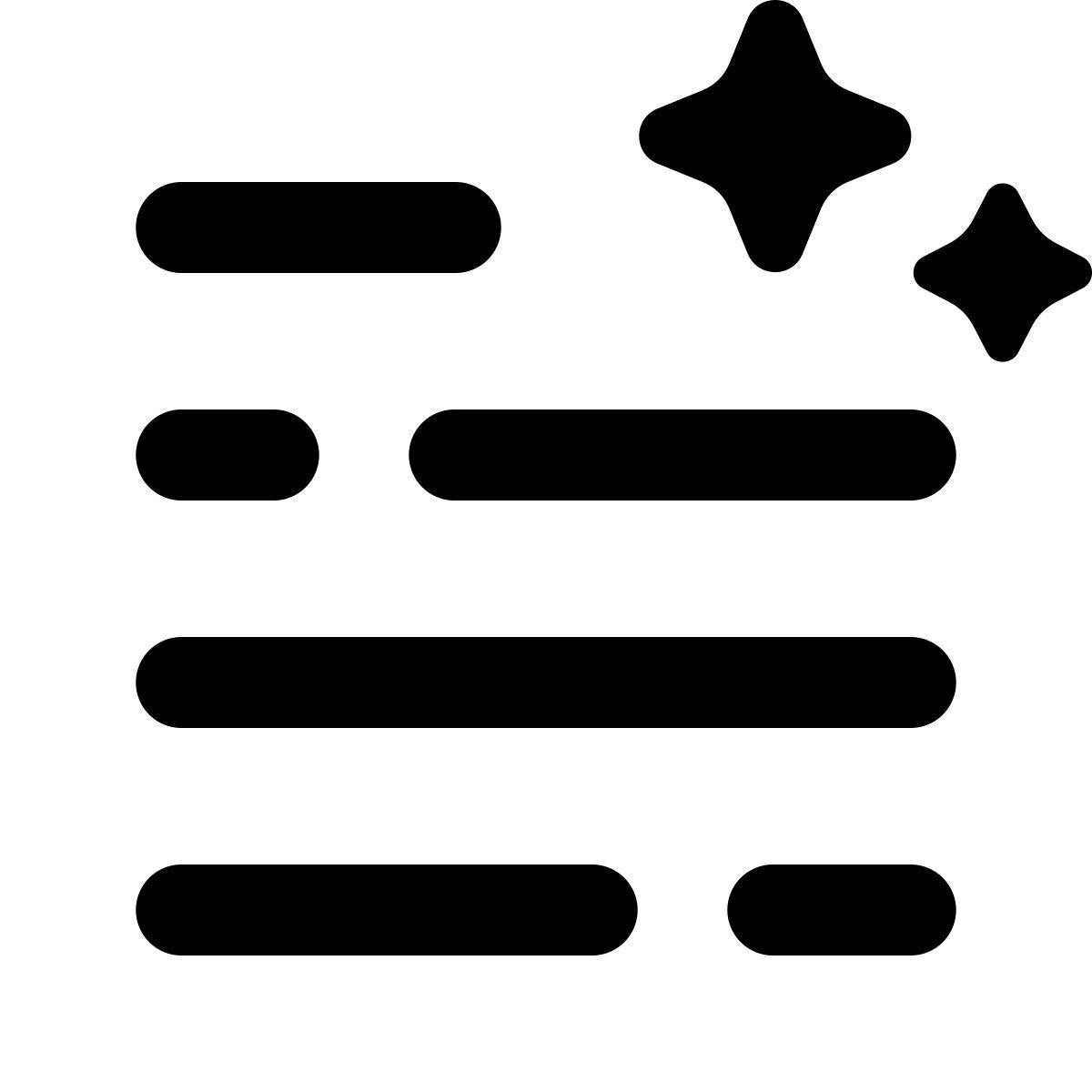 material rounded style testo generato dall'intelligenza artificiale icon