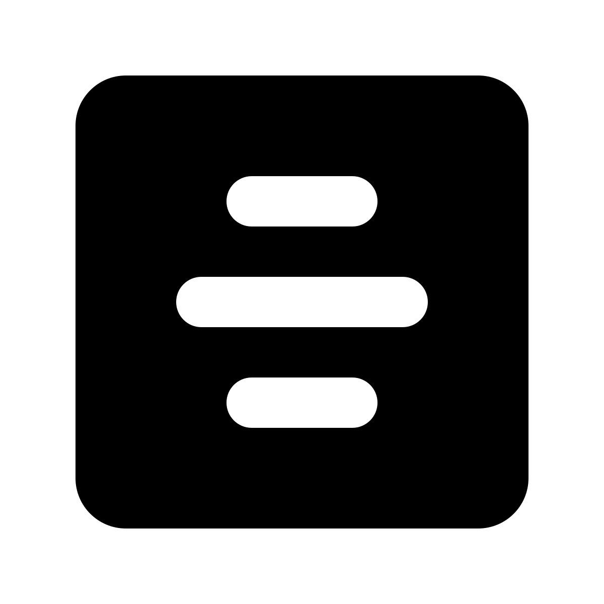 material rounded style alinear centro de contenido de la célula icon