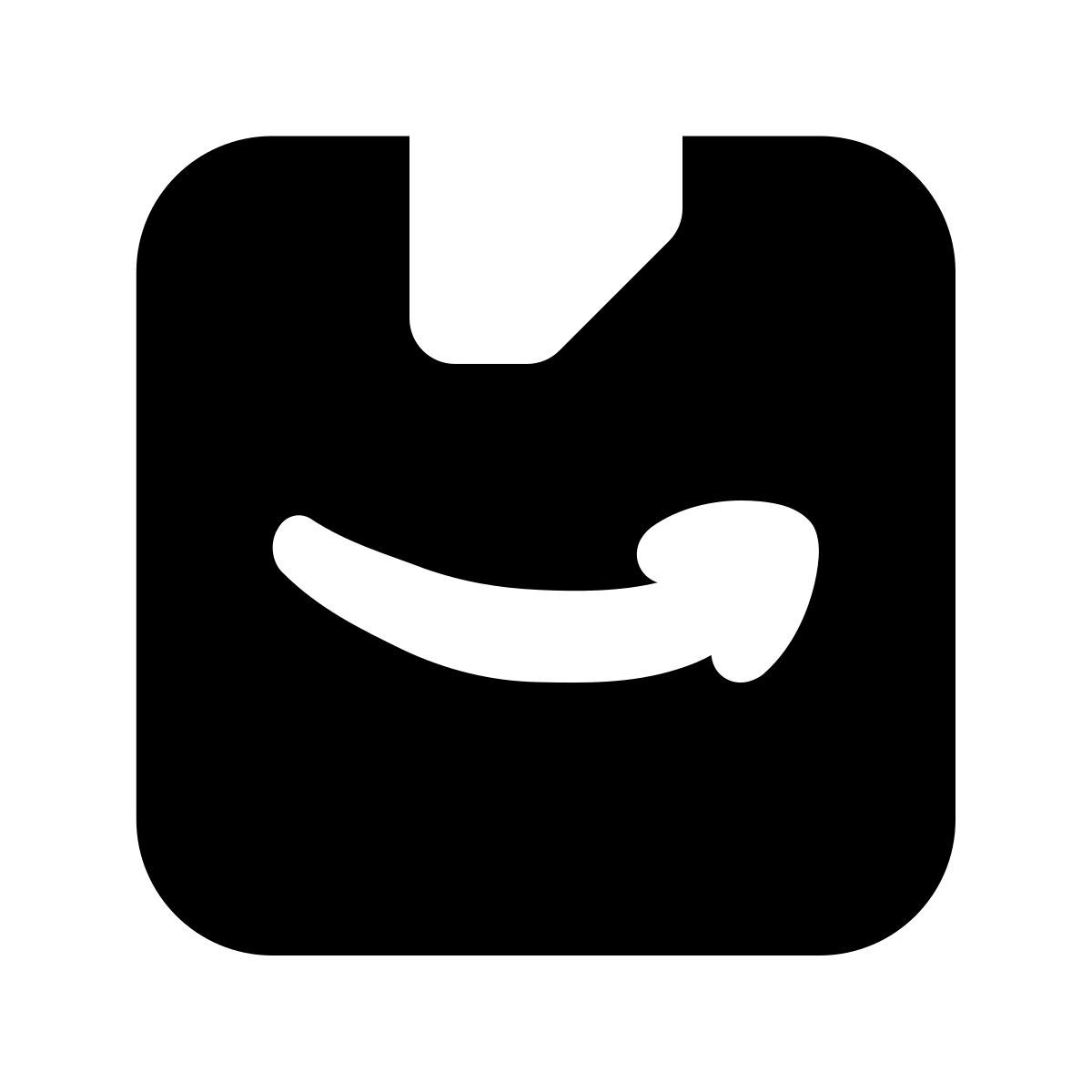 material rounded style 亚马逊购物应用程序 icon