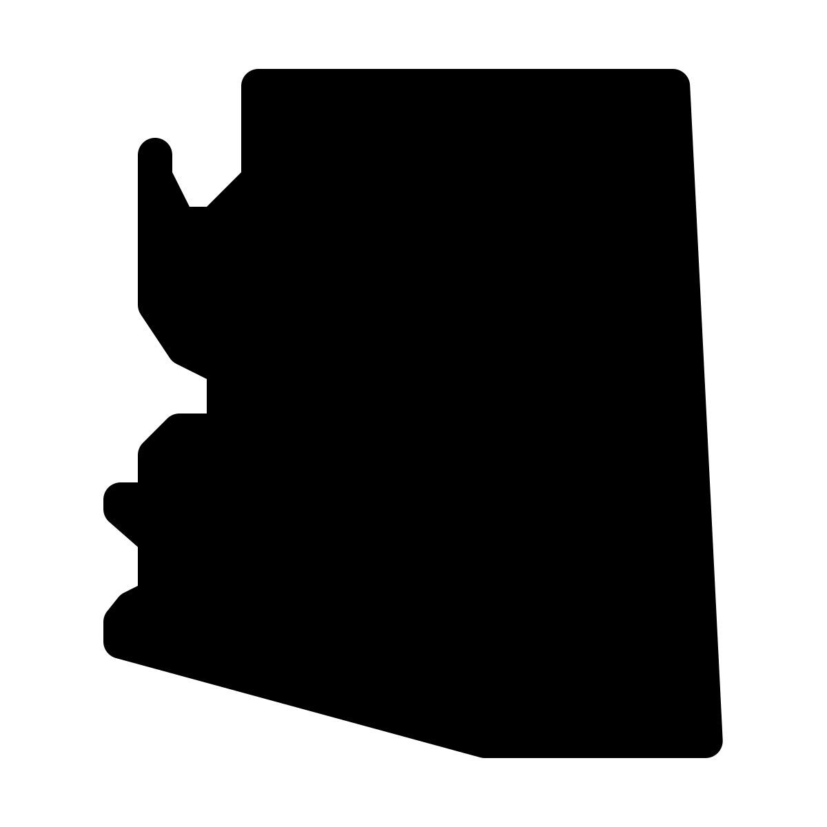 material rounded style arizona icon