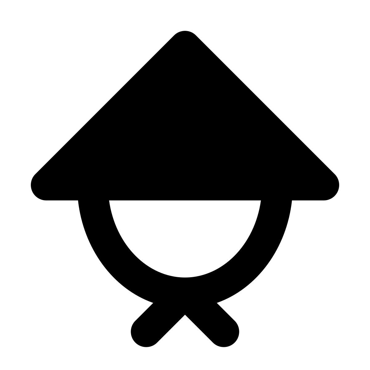 material rounded style 亚洲帽子 icon