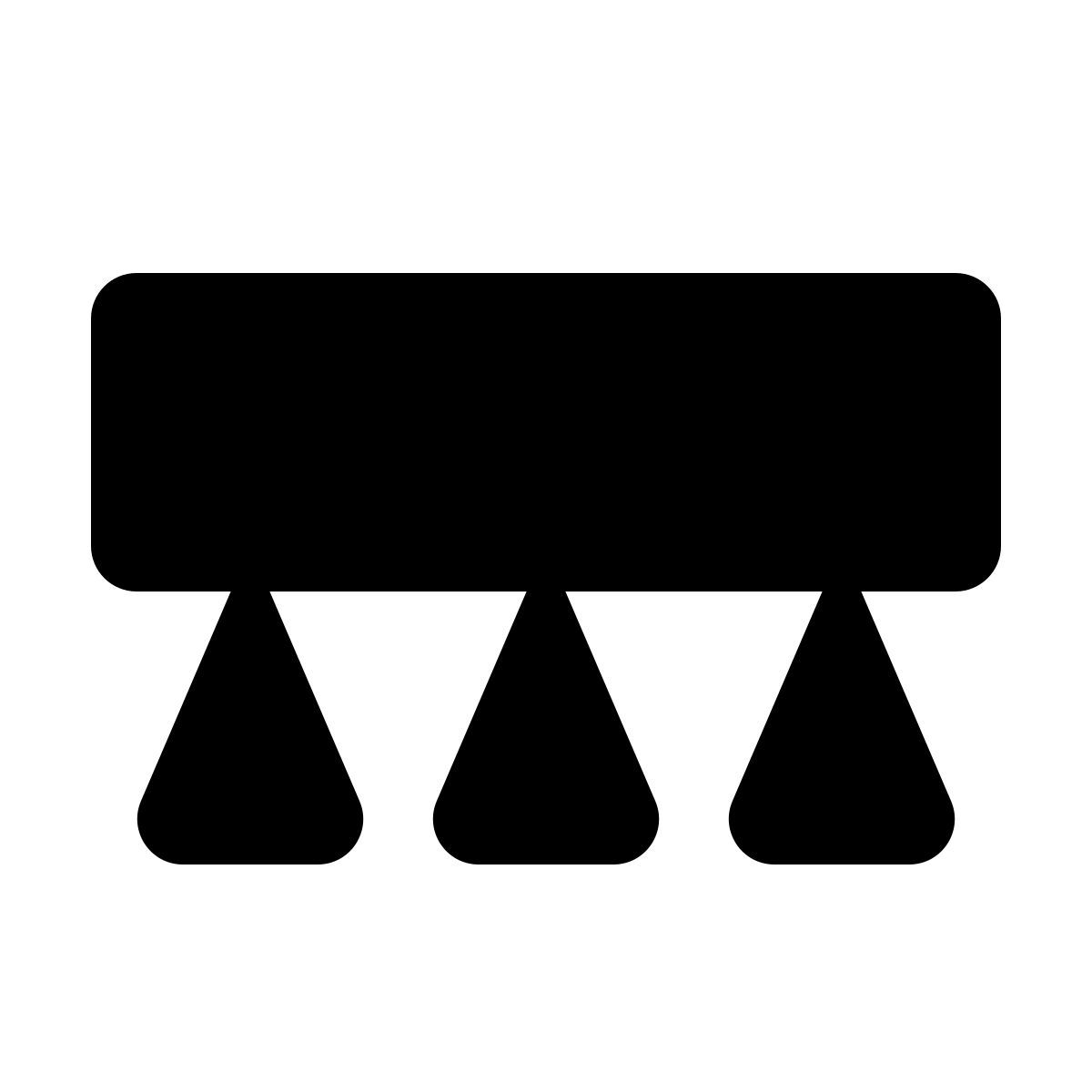 material rounded style 축 정렬 icon