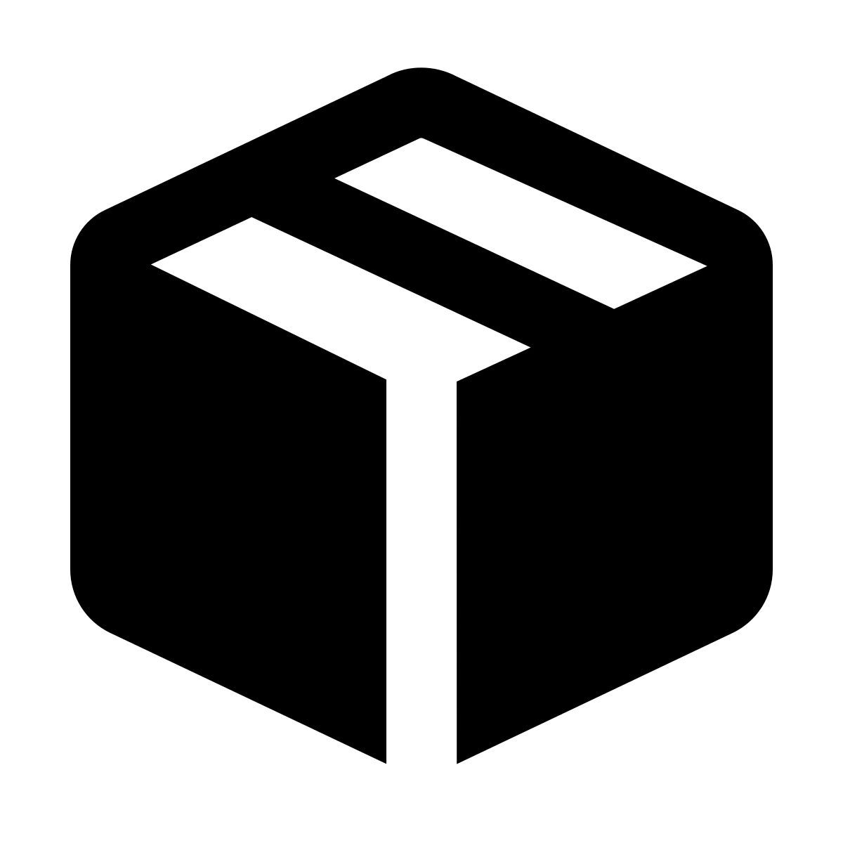 material rounded style großes paket icon