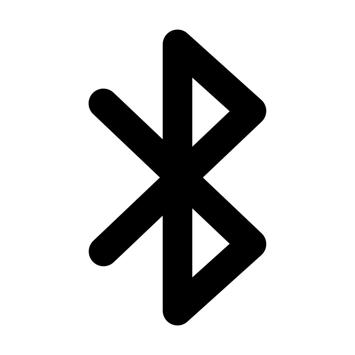 material rounded style bluetooth icon