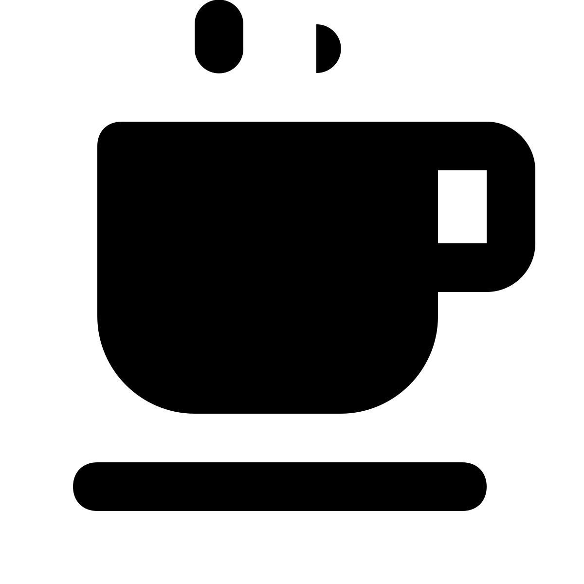 material rounded style kaffee icon