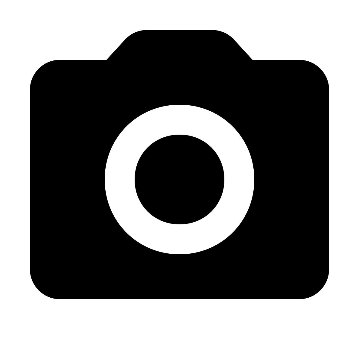 material rounded style fotocamera icon
