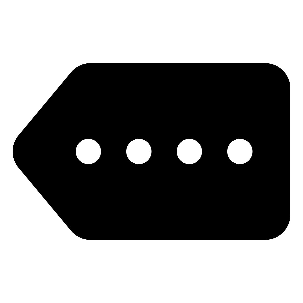 material rounded style cancelar 4 dígitos icon