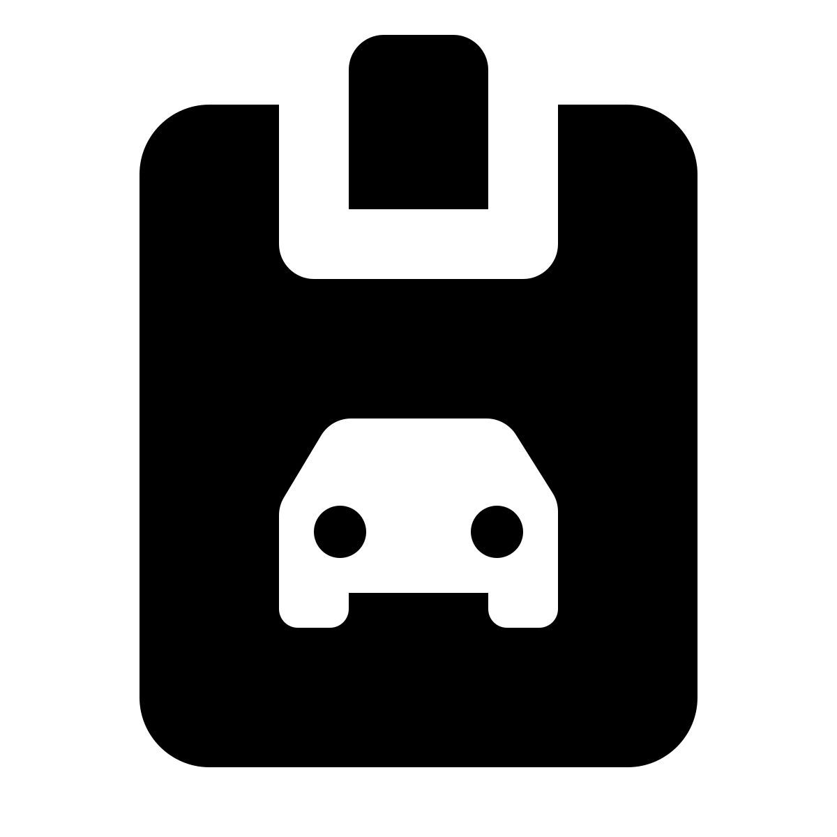 material rounded style simbolo automobile icon