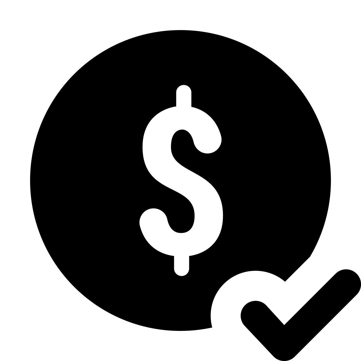 material rounded style controlla il dollaro icon