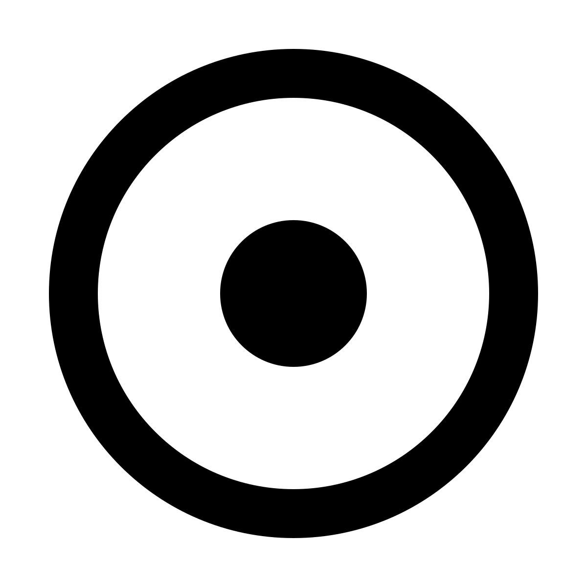 material rounded style select icon