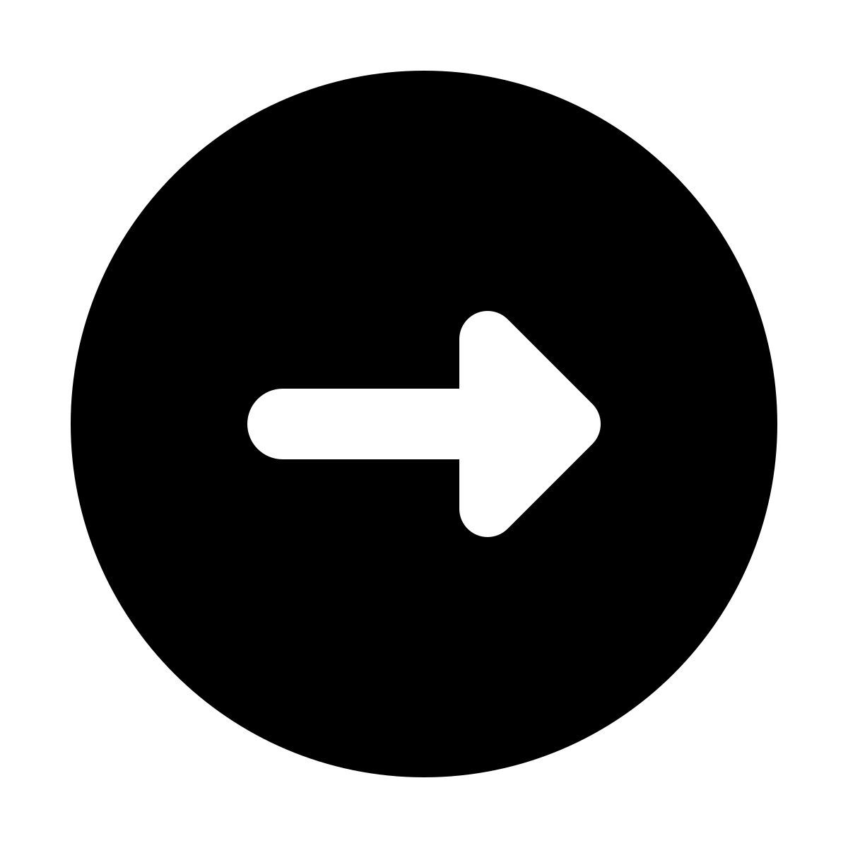 material rounded style eingekreist rechts 2 icon